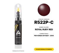Vernice Ritocco Per Honda Odyssey R522P-C Royal Ruby Red Kit Colore Kit Auto