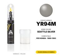 Vernice Ritocco Per Honda YR94M Seattle Silver Set Kit Ritocco Carrozzeria