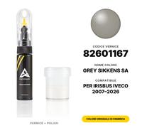 Vernice Ritocco Per Irisbus Iveco 82601167 Grey Sikkens Sa Set Vernice Kit Auto