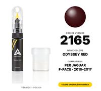 Vernice Ritocco Per Jaguar F-Pace 2165 Odyssey Red Set Carrozzeria Ritocco Kit