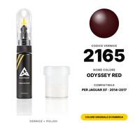 Vernice Ritocco Per Jaguar XF 2165 Odyssey Red Set Vernice Originale Ritocco