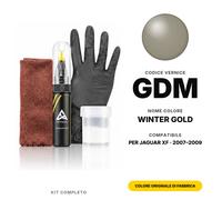 Vernice Ritocco Per Jaguar XF GDM Winter Gold Completo Graffi e Schegge Ritocco