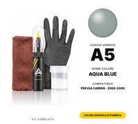 Vernice Ritocco Per Kia Carens A5 Aqua Blue Completo Ritocco Colore Originale