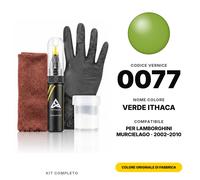 Vernice Ritocco Per Lamborghini Murcielago 0077 Verde Ithaca Completo Ritocco