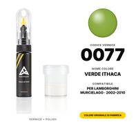 Vernice Ritocco Per Lamborghini Murcielago 0077 Verde Ithaca Set Ritocco Auto