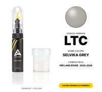 Vernice Ritocco Per Land Rover LTC Selvika Grey Set Vernice Auto Riparazione