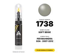 Vernice Ritocco Per Mahindra Goa 1738 Soft Beige Kit Graffi e Schegge Ritocco