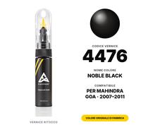 Vernice Ritocco Per Mahindra Goa 4476 Noble Black Kit Ritocco Colore Originale