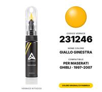 Vernice Ritocco Per Maserati Ghibli 231246 Giallo Ginestra Kit Graffi Auto