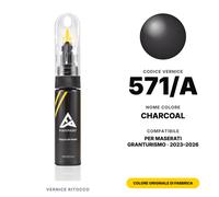 Vernice Ritocco Per Maserati Granturismo 571/A Charcoal Kit Penna Ritocco