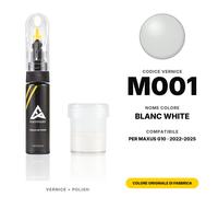 Vernice Ritocco Per Maxus G10 M001 Blanc White Set Ritocco Colore Originale