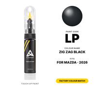 Vernice Ritocco Per Mazda LP Zig Zag Black Kit Kit Riparazione Graffi