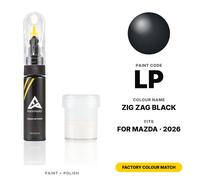 Vernice Ritocco Per Mazda LP Zig Zag Black Set Ritocco Colore Originale