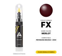 Vernice Ritocco Per Mazda MAZDA3 FX Merlot Kit Graffi e Schegge Ritocco