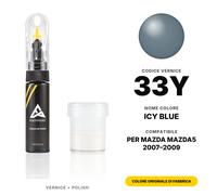 Vernice Ritocco Per Mazda MAZDA5 33Y Icy Blue Set Carrozzeria Vernice Ritocco
