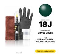 Vernice Ritocco Per Mazda MPV Wagon 18J Grace Green Completo Graffi Auto