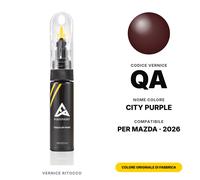 Vernice Ritocco Per Mazda QA City Purple Kit Schegge Riparazione Auto