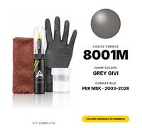 Vernice Ritocco Per MBK 8001M Grey Givi Completo Colore Originale Auto