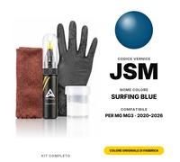 Vernice Ritocco Per MG MG3 JSM Surfing Blue Completo Riparazione Auto Vernice