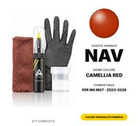 Vernice Ritocco Per MG MG7 NAV Camellia Red Completo Ritocco Vernice Auto Kit