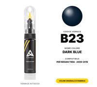 Vernice Ritocco Per Nissan Tiida B23 Dark Blue Kit Kit Riparazione Graffi