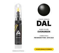 Vernice Ritocco Per Nissan Titan DAL Evergreen Kit Vernice Ritocco Pennino
