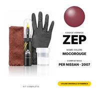 Vernice Ritocco Per Nissan ZEP Mocorouge Completo Riparazione Auto Vernice