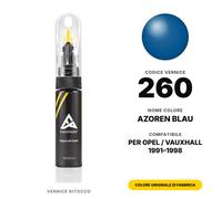 Vernice Ritocco Per Opel / Vauxhall 260 Azoren Blau Kit Kit Riparazione Graffi