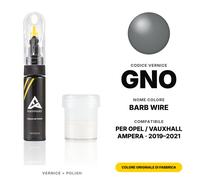 Vernice Ritocco Per Opel / Vauxhall Ampera GNO Barb Wire Set Colore Kit Auto