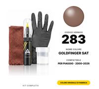 Vernice Ritocco Per Piaggio 283 Goldfinger Sat Completo Carrozzeria Ritocco Kit