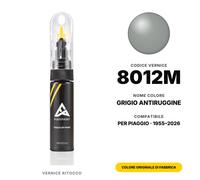 Vernice Ritocco Per Piaggio 8012M Grigio Antiruggine Kit Kit Riparazione Graffi