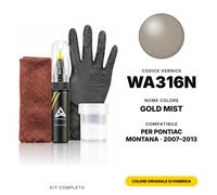 Vernice Ritocco Per Pontiac Montana WA316N Gold Mist Completo Graffi Ritocco