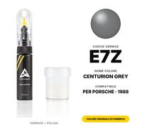 Vernice Ritocco Per Porsche E7Z Centurion Grey Set Schegge Riparazione Auto