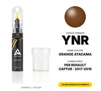 Vernice Ritocco Per Renault Captur YNR Orange Atacama Set Colore Originale Auto