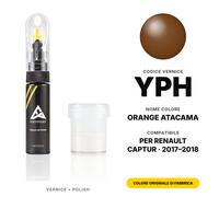 Vernice Ritocco Per Renault Captur YPH Orange Atacama Set Colore Originale Auto