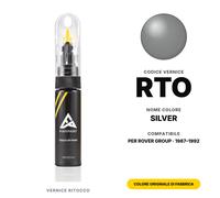 Vernice Ritocco Per Rover Group RTO Silver Kit Auto Graffi Riparazione Kit