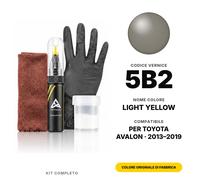 Vernice Ritocco Per Toyota Avalon 5B2 Light Yellow Completo Graffi Repair Kit