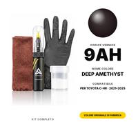 Vernice Ritocco Per Toyota C-HR 9AH Deep Amethyst Completo Graffi Repair Kit