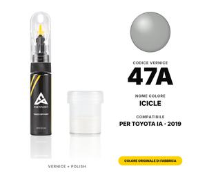 Vernice Ritocco Per Toyota Ia 47A Icicle Set Carrozzeria Ritocco Kit