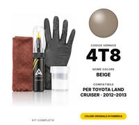Vernice Ritocco Per Toyota Land Cruiser 4T8 Beige Completo Vernice Auto