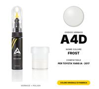Vernice Ritocco Per Toyota Yaris Ia A4D Frost Set Ritocco Graffi e Schegge