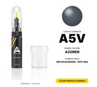 Vernice Ritocco Per Volkswagen A5V Azoren Set Vernice Ritocco Pennino