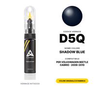 Vernice Ritocco Per Volkswagen Beetle Cabrio D5Q Shadow Blue Kit Colore Auto