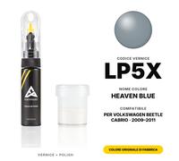Vernice Ritocco Per Volkswagen Beetle Cabrio LP5X Heaven Blue Set Graffi Auto
