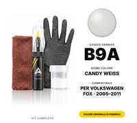 Vernice Ritocco Per Volkswagen Fox B9A Candy Weiss Completo Vernice Originale