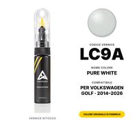 Vernice Ritocco Per Volkswagen Golf LC9A Pure White Kit Kit Riparazione Graffi