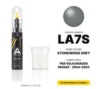 Vernice Ritocco Per Volkswagen Passat LA7S Stonehenge Grey Set Vernice Auto