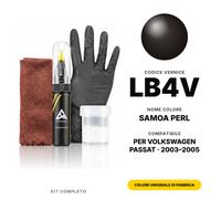 Vernice Ritocco Per Volkswagen Passat LB4V Samoa Perl Completo Colore Kit Auto