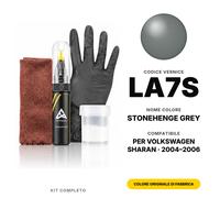 Vernice Ritocco Per Volkswagen Sharan LA7S Stonehenge Grey Completo Graffi Auto