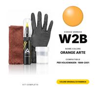 Vernice Ritocco Per Volkswagen W2B Orange Arte Completo Colore Originale Auto